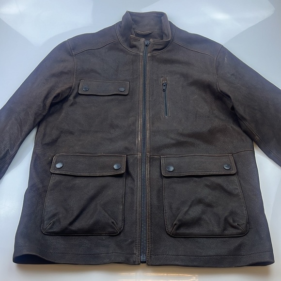 Rodd & Gunn 100% Genuine Leather Silverdale Jacket N192-9 - Picture 6 of 12